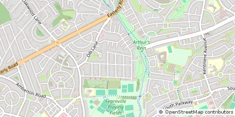 Map of Leeds
