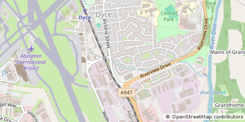 Map of Aberdeen