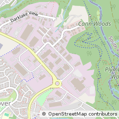 Map of Plymouth, Devon