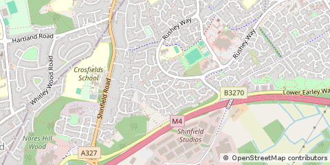 Map of Reading