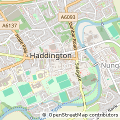 Map of Haddington, East Lothian
