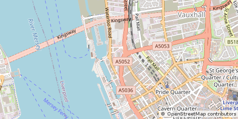 Map of Liverpool