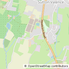 Map of Maidstone, Kent