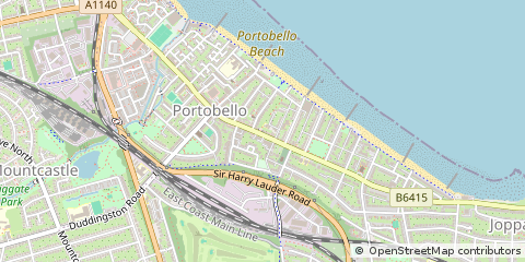 Map of Edinburgh