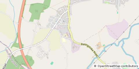 Map of Reading, Berkshire