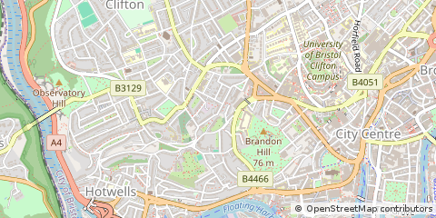 Map of Bristol