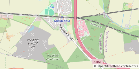 Map of Leeds
