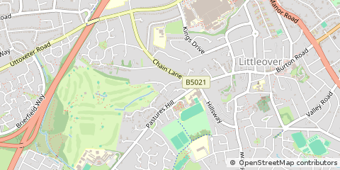 Map of Derby