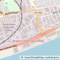 Map of Hull, East Yorkshire