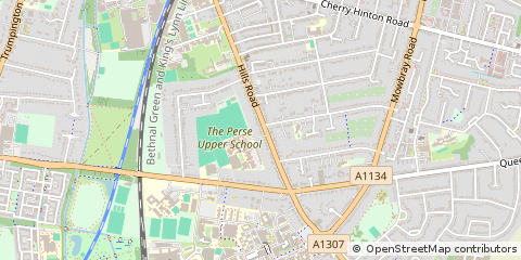 Map of Cambridge