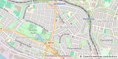 Map of Glasgow