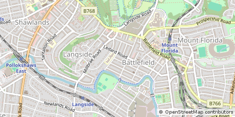 Map of Glasgow