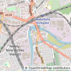 Map of Wakefield