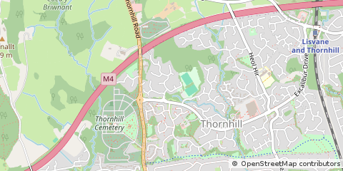 Map of Cardiff