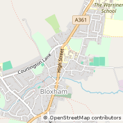 Map of Banbury, Oxfordshire