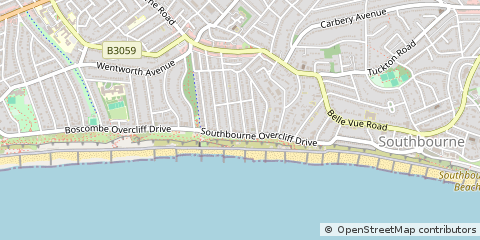 Map of Bournemouth