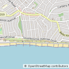Map of Bournemouth