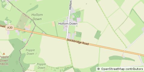 Map of Salisbury, Wiltshire