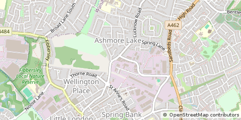 Map of Willenhall, West Midlands