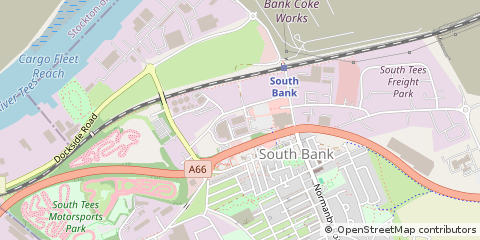 Map of Middlesbrough