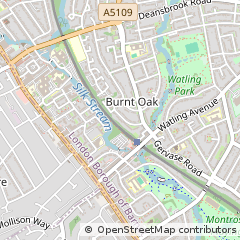 Map of Edgware