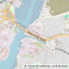 Map of Plymouth, Devon