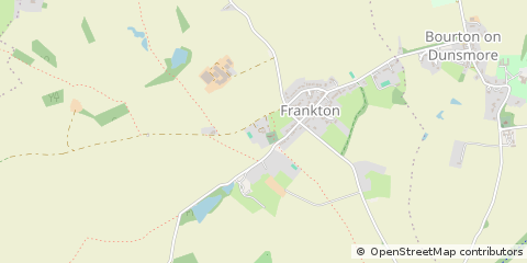 Map of NR Rugby, Warwickshire