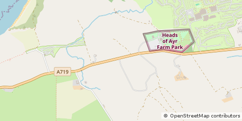 Map of AYR, Ayrshire