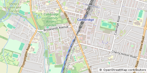 Map of Cambridge