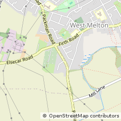 Map of Rotherham