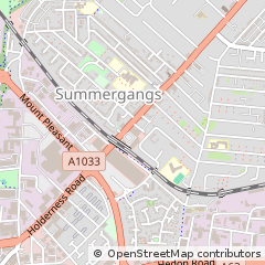 Map of Hull