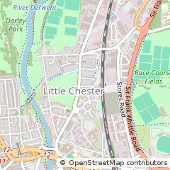 Map of Derby, Derbyshire