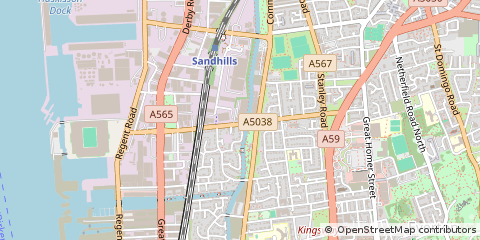 Map of Liverpool