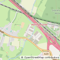 Map of Maidstone, Kent