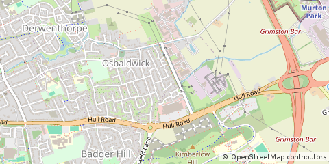 Map of York, North Yorkshire