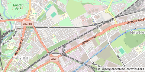 Map of Manchester