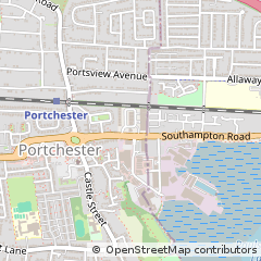 Map of Fareham, Hampshire