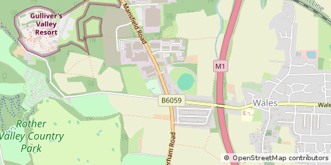 Map of Sheffield
