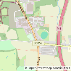Map of Sheffield