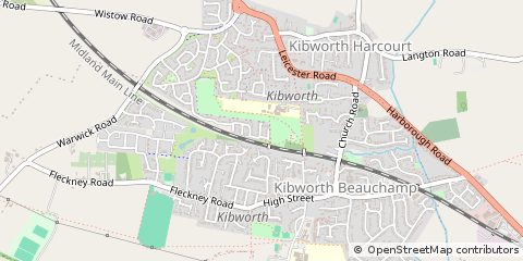 Map of Leicester
