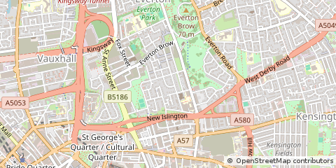 Map of Liverpool