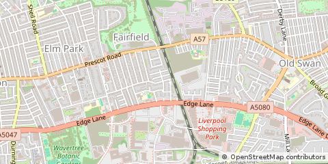 Map of Liverpool