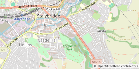Map of Cheshire