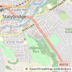 Map of Cheshire