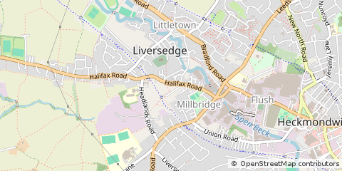 Map of Liversedge