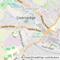 Map of Liversedge