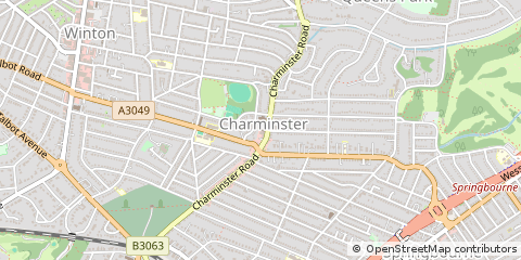 Map of Bournemouth