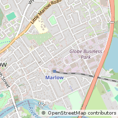 Map of Marlow, Bucks