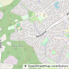 Map of Wokingham