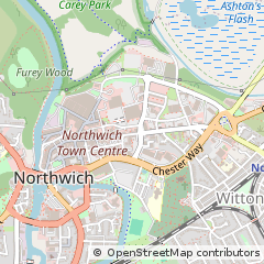 Map of Northwich